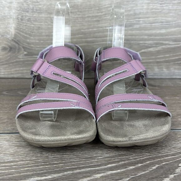 Merrell Sandspur Convert Women’s Sz 5 Elderberry Leather Slingback Hiking Sandal - Picture 2 of 10